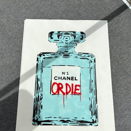 CHANEL OR DIE - Original on paper. #4