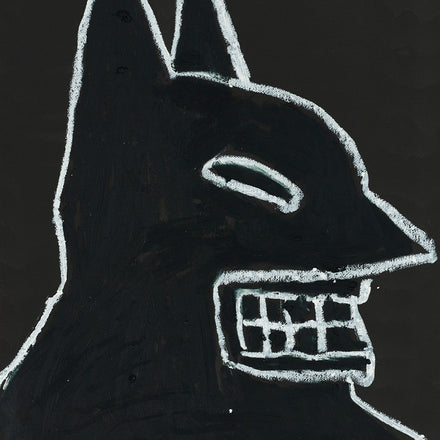 Batman black/whiteon paper. Original